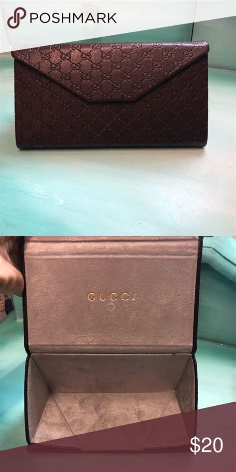 sunglasses case gucci|new Gucci sunglasses case only.